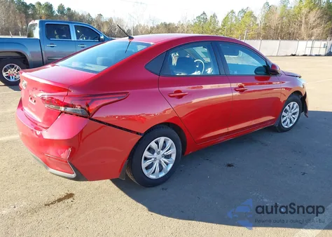 2021 Hyundai Accent Se z USA, uszkodzony, nr VIN 3KPC24A68ME146693
